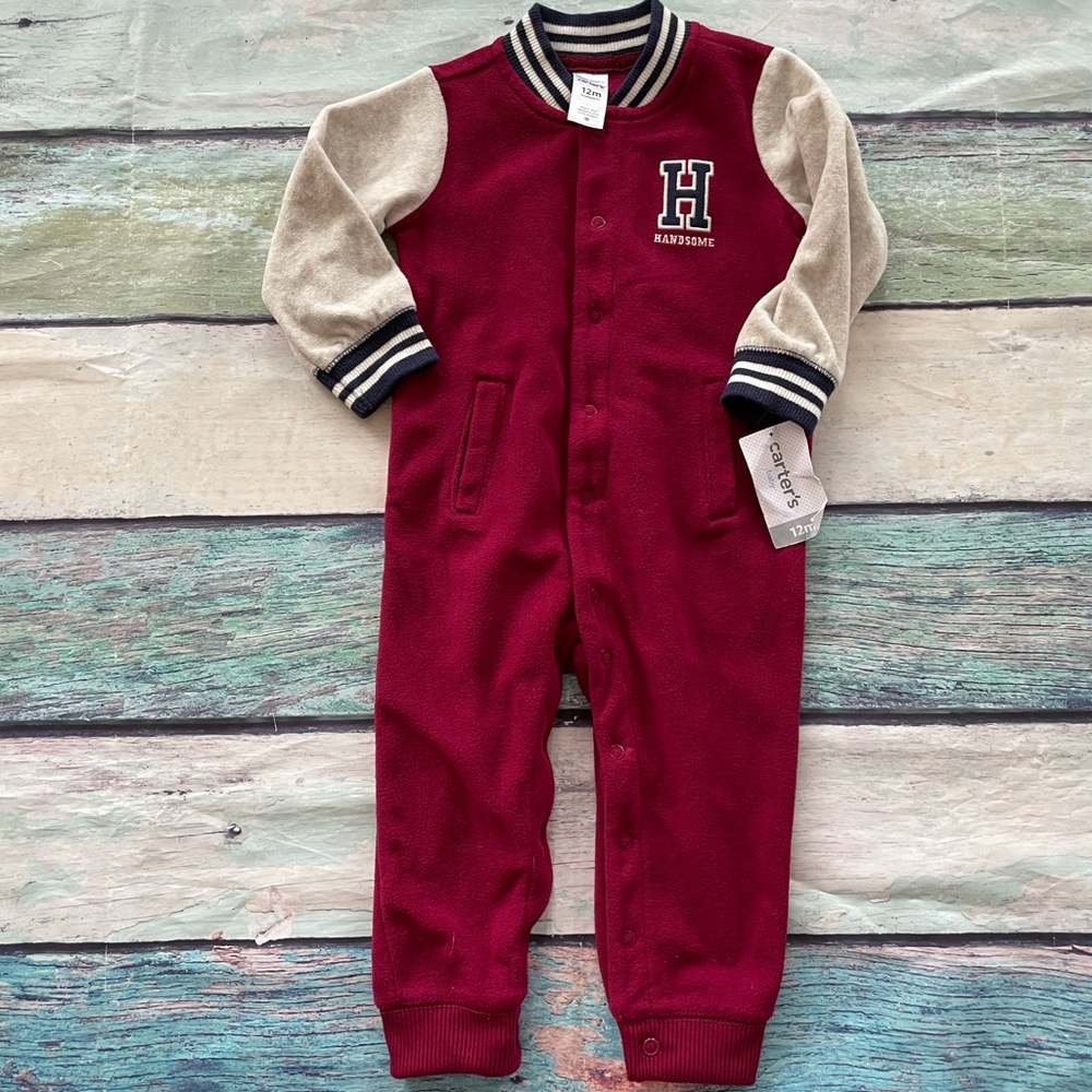 Carters Fleece Bodysuit